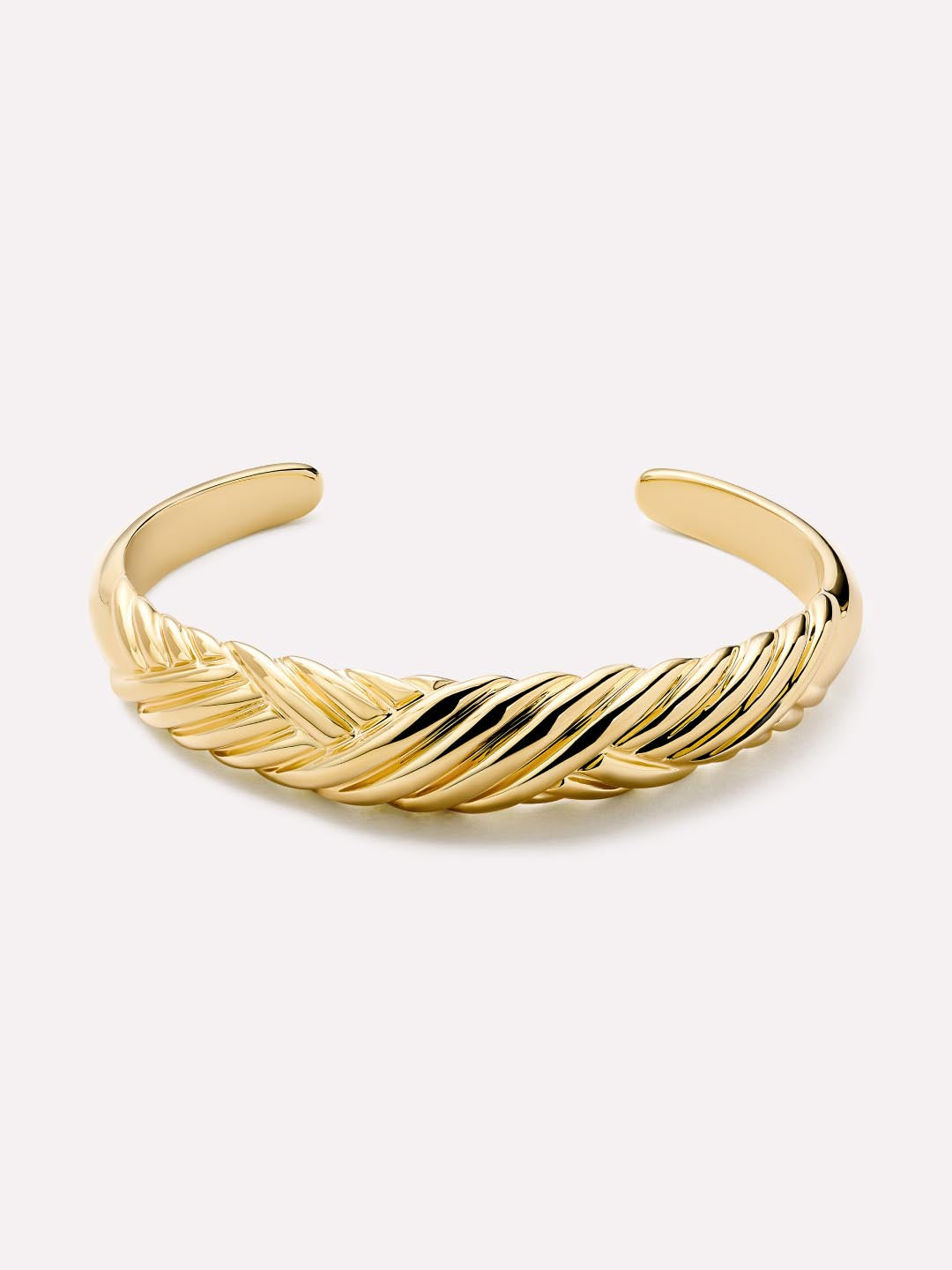 Gold Cuff Bracelet - Kamilla