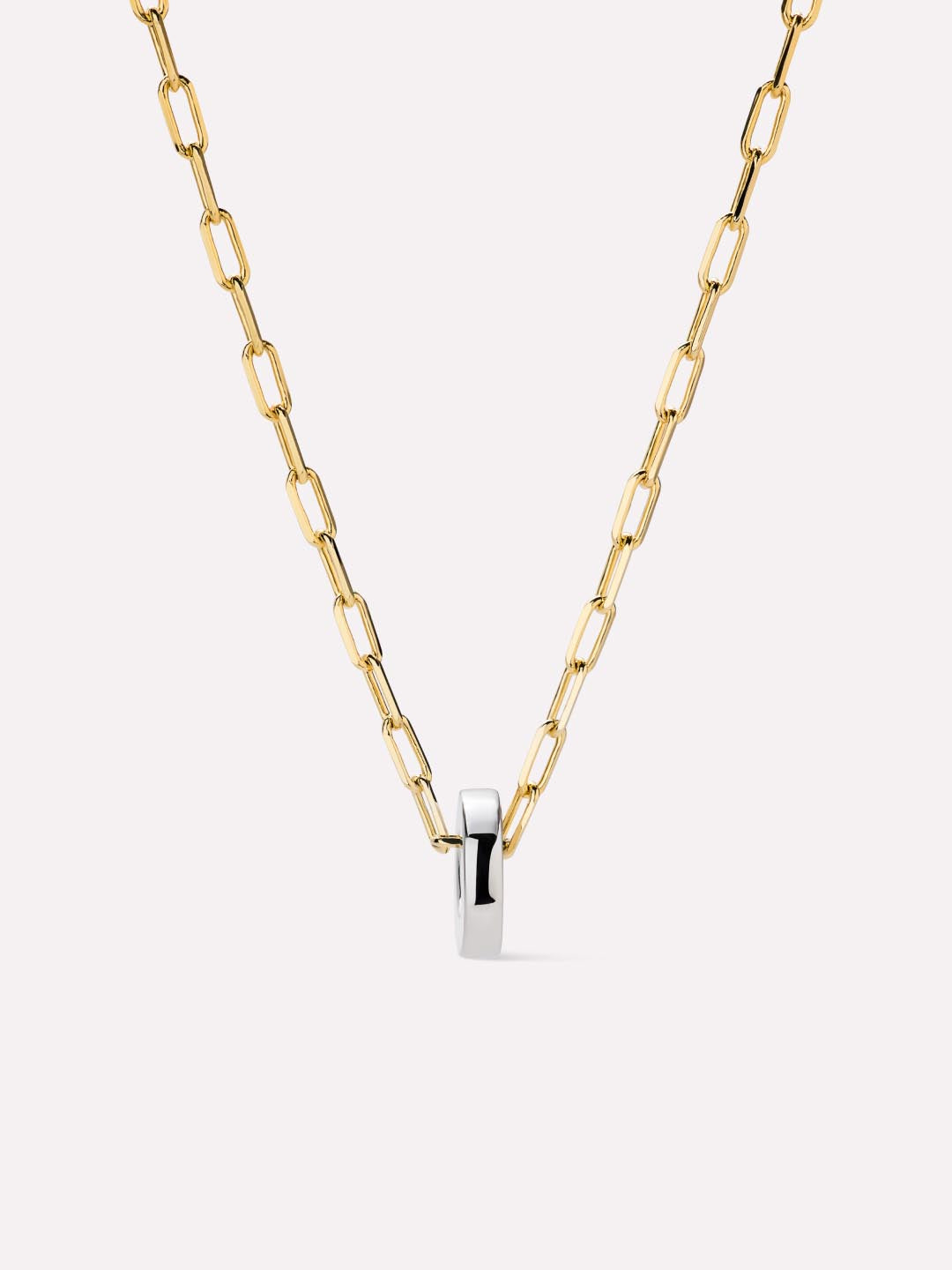 Gold Pendant - Jasper